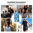 thumbnail image 7 of Bixox Men's Cute Dogs Printed Shirt Sleeveless Fitness Tank Top-Medium, 7 of 7