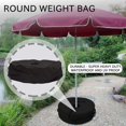 thumbnail image 3 of Round Umbrella Base Weight Bag Windproof Sand Bags For Tent Sun Shelter Patio Sunshade, 3 of 5