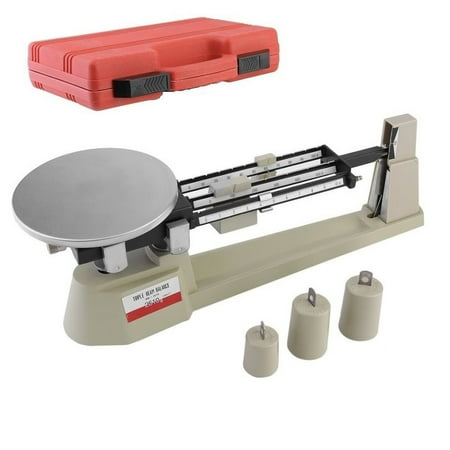 Triple Beam Balance, 0.1g Precision Balance Scale in Case with Weights for School Lab Kitchen