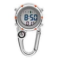 thumbnail image 2 of Carabiner Watch Digital LCD Sports Clip Watch Metal Luminous Belt Backpack Decoration Timer, 2 of 10