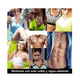 thumbnail image 3 of Collar Con Dije Disco Pesas Y Pulsera Mancuerna  Xtellar Acero Inoxidable Gym Fit, 3 of 4