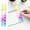 Colorful-A04, variant on KCGYNP Curved Surface Ruler 30cm 11.8 Inch,Art Design Drafting Tool,Cylinder Measurement Safe Plastic