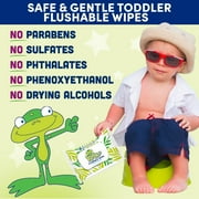 Kandoo Flushable Wipes with Flip Top - 400ct