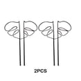thumbnail image 4 of Injueey 2 soportes de plantas de aleación de aluminio flexibles que evitan el colapso en interiores y exteriores destinados principalmente Jardín y Patio Negro, 4 of 6