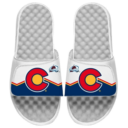

Youth ISlide White Colorado Avalanche Special Edition 2.0 Slide Sandals