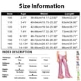 thumbnail image 3 of YOUYEDIAN Girls Sequin Bell Bottom Pants Elastic Waist Stretchy Flare Dance Yoga Leggings Kids Trendy Performance Trousers (Hot Pink, 15-16 Years), 3 of 4