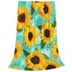 thumbnail image 2 of Balery Yellow Sunflowers With Green Leaves Manta de Felpa Suave y Acogedora – Cobija de Franela Aterciopelada para Cama, Lavable y Cálida para Sofá, Mascotas, Transpirable-60"x50", 2 of 7
