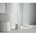 thumbnail image 2 of Joseph Joseph Duo Slim Stainless Steel Slim Freestanding Toilet Brush and Holder Set – Rust-Resistant Bathroom Cleaning Tool with Holder, Space-Saving Design, Durable Bristles for Home & Apartment, 2 of 5