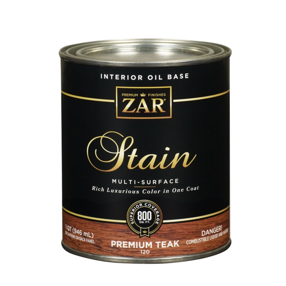 qt UGL 12012 Premium Teak Zar Interior Oil-Based Wood Stain