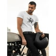 thumbnail image 2 of Cute Exotic Fish Sketch, Male 4X - Men T-Shirt, 4XL, 2 of 4