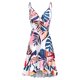 thumbnail image 3 of ICHUANYI Clearance Women Casual Print V-Neck Sleeveless Sling Dress(White, S) ICHUANYI WER2023080912537, 3 of 5