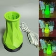 thumbnail image 4 of Flower Arrangement Vase Night Light 3 Colors Dimmable Lighting Ornament Crafts, 4 of 6