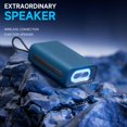 thumbnail image 2 of Altavoz Bluetooth PEICHENG portátil impermeable con RGB azul, 2 of 7