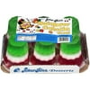 Senor Rico Desserts: 6 Cups 5.5 Oz. Ea Rainbow Gelatin Treat, 33 oz