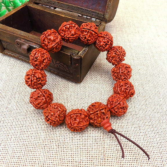 Wentin Bracelets Clearance! Seed Beads 5 Petal Vajra Hand String Prayer Beads For Men And Women Prayer Beads Bracelet For Meditation Buddha Beads