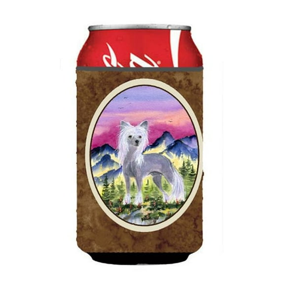 Chinese Crested Can Or bottle sleeve Hugger - 12 oz.