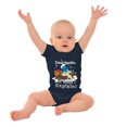 thumbnail image 3 of Brainy Smurf Dear Santa Christmas Romper Boys or Girls Infant Baby Brisco Brands 12M, 3 of 7