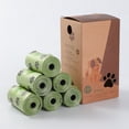 thumbnail image 4 of Hearth & Gear Disposable Dog Poop Bag Pet Toilet Bag 15 /roll EPI Biodegradable Pet Garbage Bag Leaf Bag Leaf Bags Paper Leaf Bags Paper Bag Medium Drawstring Bag Sacks Simply Human N Bags Leave Bags, 4 of 5