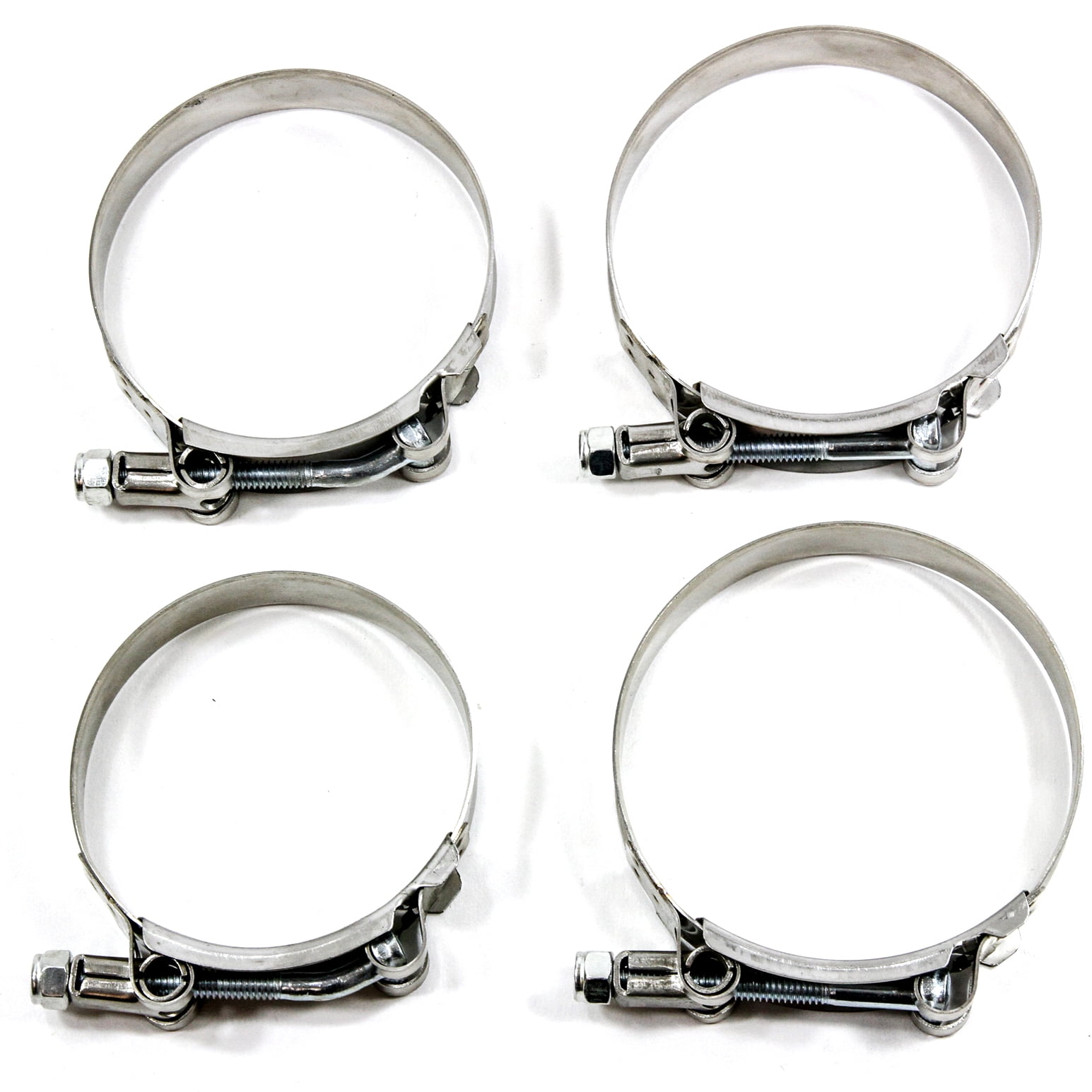 NEW 40 PC STAINLESS METAL STEEL HOSE CLAMPS ASSORTMENT KIT VARIETY HOSE CLAMP 