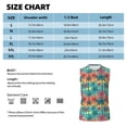 thumbnail image 5 of Lsque Hawaii Palms Print Men's Cotton Blend Sleeveless Muscle Shirts (S-3XL)- Moisture Wicking, Odor Protection, UPF 30+,X-Large, 5 of 8