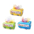 thumbnail image 1 of Sensory Pull Along Caja de Pañuelos para Niños Pequeños Cajón de Autobús con Toalla de Mano Estilo D, 1 of 9