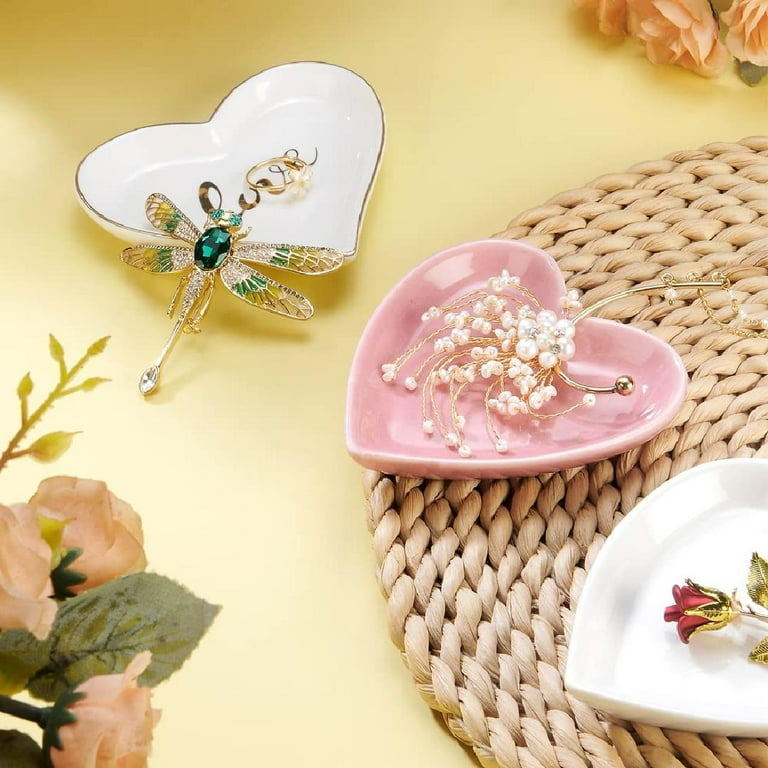 Heart shaped jewelry clearance dish