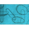 thumbnail image 1 of Ahgly Company Indoor Rectangle Oriental Light Blue Industrial Area Rugs, 4' x 6', 1 of 4