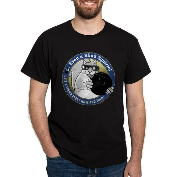 CafePress - Bowlingsquirrel T Shirt - Men's Classic Graphic Cotton T-Shirt