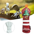 thumbnail image 3 of Golf Driver covers for head Headcover Golf Putter Cover Mallet - red 31x13CM, 3 of 9