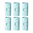 thumbnail image 2 of Xihbxyly Pinzas para Sábanas, Antideslizantes, Ajustables y Fáciles de Instalar, de Abs Duradero, Multiusos, para Sellar y Organizar, para Dormitorio, Juego de 6 Piezas, 35 X 17 Mm., 2 of 3