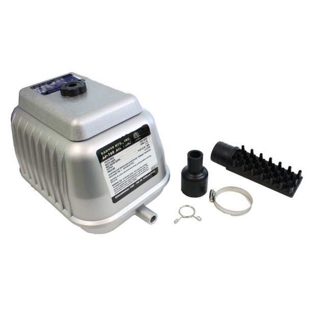 New PONDMASTER Deep Water AP 100 Pond Air Pump 10K Gallon AP100 Garden Aquarium