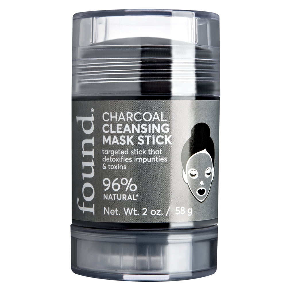 FOUND Charcoal Facial Mask Stick with Black Tea, 2 oz