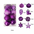 thumbnail image 2 of Ganfancp Bola de Navidad Paquete de Regalo 20X Decoración Navideña Colgante, 2 of 7