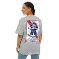 thumbnail image 4 of Pabst Blue Ribbon Officially Licensed Fashion Boxy Tee (Unisex), 4 of 4