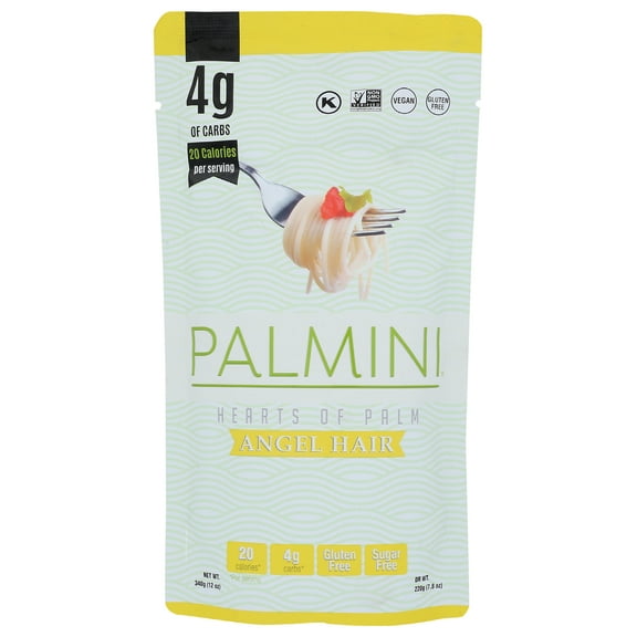 Pack of 6, Palmini Hearts of Palm Angel Hair Pasta, 12 oz