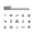 thumbnail image 4 of Juego de 1000 bolas magnéticas de 3 mm con forma de cubo mágico, 4 of 4