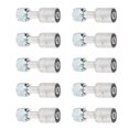 thumbnail image 2 of BOROCO, 10 Uds, conector de 180 ° para aire acondicionado de coche, junta de aluminio, ajuste Universal para coches, camiones, vehículos de ingeniería, 2 of 5