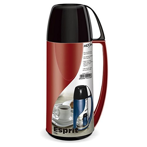 Milton Treat Esprit Thermos Vacuum Flask with Cup, Red