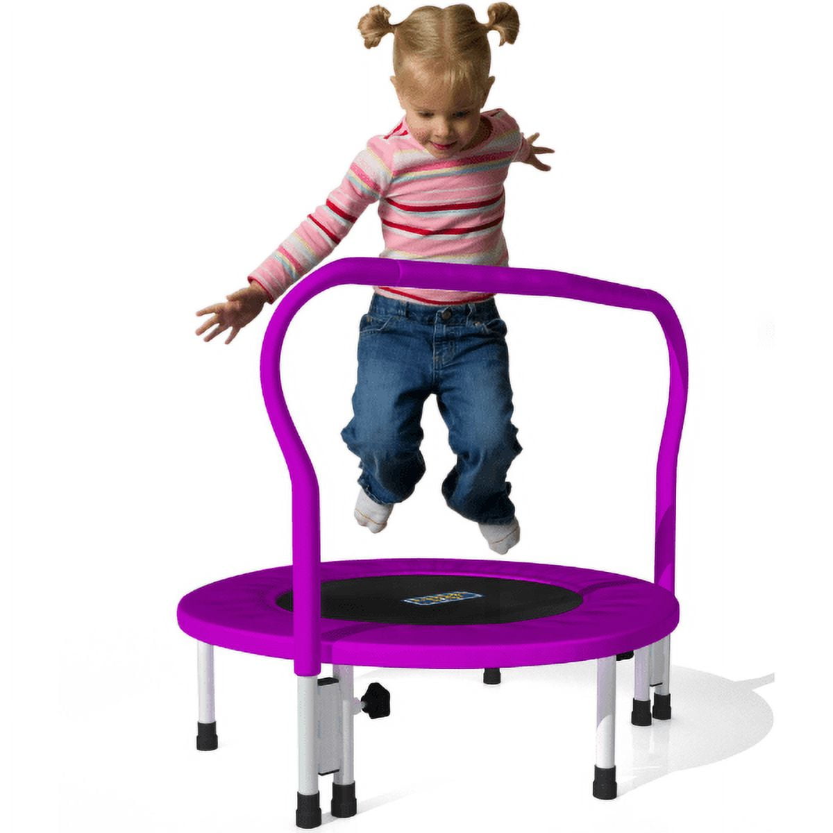 My First Trampoline 36 Inch Mini Trampoline Purple Walmart