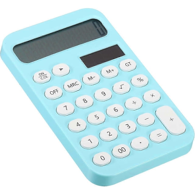 Desktop Calculator, 12 Digit Large LCD Display Standard Function Desk Calculator Portable Cute Calculator for Home Office