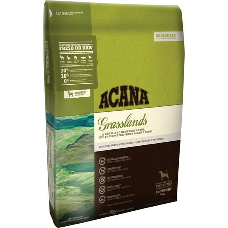 Acana Regionals Grasslands Dry Dog Food 4.5 lb (Best Acana Dog Food)