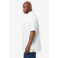 thumbnail image 3 of KingSize Men's Big & Tall Short-Sleeve Linen Shirt, 3 of 6