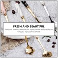 thumbnail image 4 of MasteelfCA 4pcs Delicate Flower-shaped Coffee Scoop Ice Cream Spoon Durable Dessert Spoon, 4 of 8