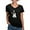 Black, variant on CafePress - Kiniart Tricolor Corgi Women's V Neck Dark T Shirt - Women's V-Neck Dark T-Shirt