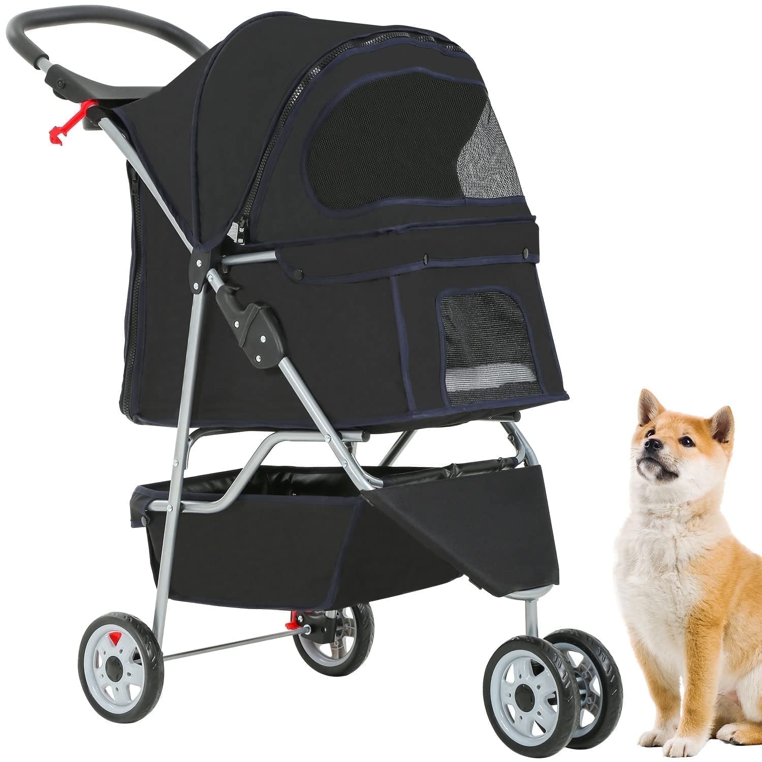 HPZ Pet Rover Premium Pet Stroller - Walmart.com