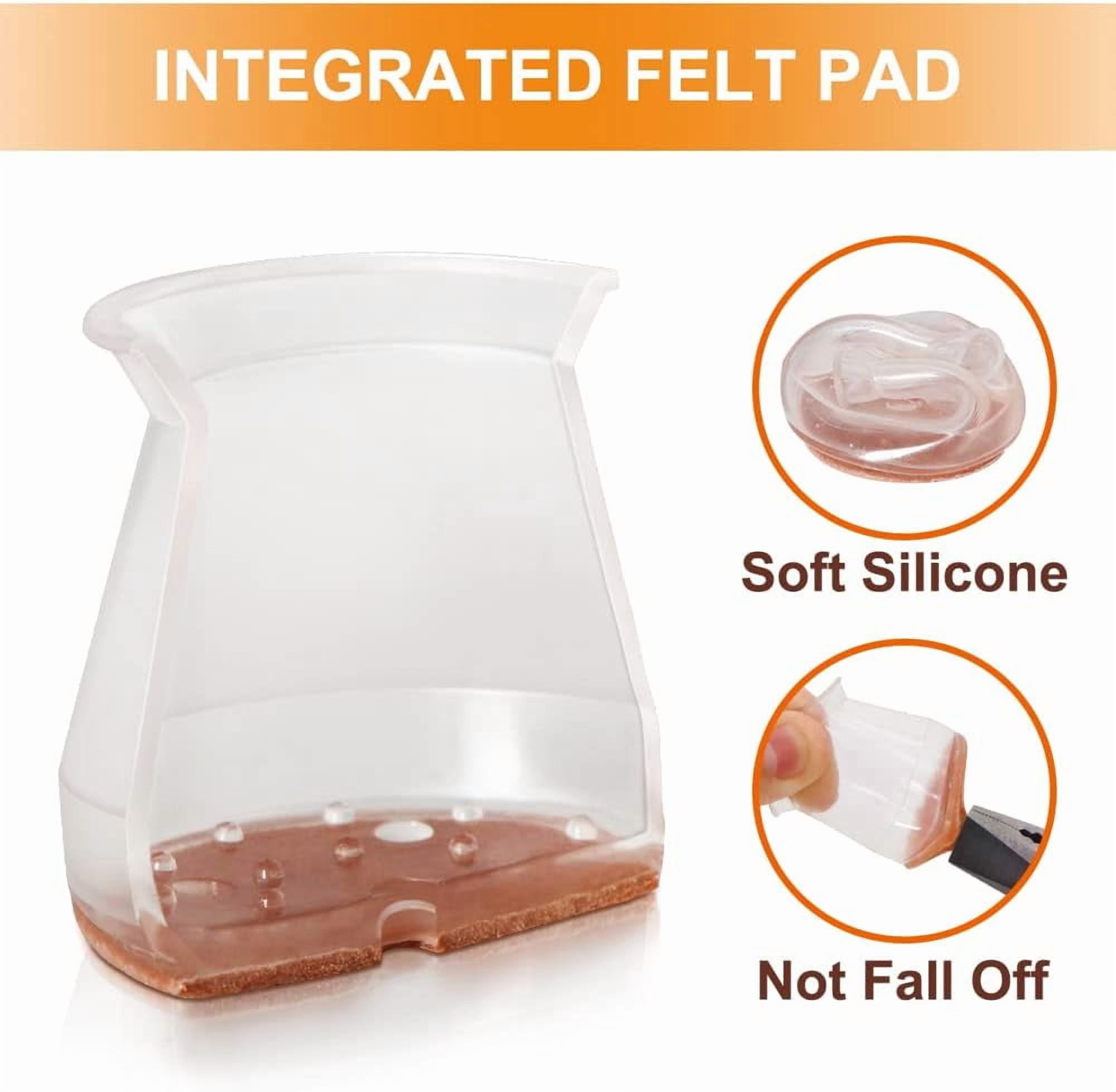 32 count  Chair  Floor Protectors for Hardwood Floors  Covers to Protect  Tile Floors  Felt Pads Furniture  Caps Reduce Noise (Fit:1.3"-2")