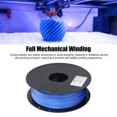 thumbnail image 4 of Consumibles de impresión 3D, filamento de impresora 3D PLA suave, color dual, azul, rojo, 1,75 mm, 4 of 8