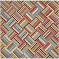 thumbnail image 3 of Safavieh  Handmade Straw Patch Gieslinde Modern Wool Rug 7' x 7' Square 8' Square, 6' Square Indoor Living Room, Bedroom, Dining Room Square, 3 of 5