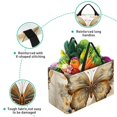 thumbnail image 3 of Butterfly Reusable Foldable Oxford Cloth Storage Bins: Large Capacity Shopping Bags for Laundry and More, 3 of 7
