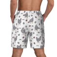 thumbnail image 4 of Goofa Funny Chicken Printed Men's Swim Trunks Board Shorts Quick Dry Mens Swimming Trunks with Compression Liner,Breathable Fit Hawaii Beach Shorts-Medium, 4 of 9